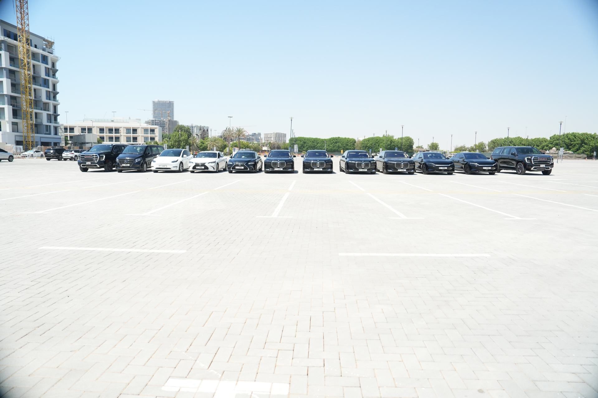 Red Carpet Limousine luxury chauffeur fleet and drivers in Dubai